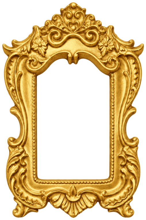 Style 12 Baroque rectangle frame shape